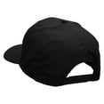 thumbnail image 3 of Dashing Fencer Embroidered Cotton Twill Pro Style Cap - Black OSFM, 3 of 5