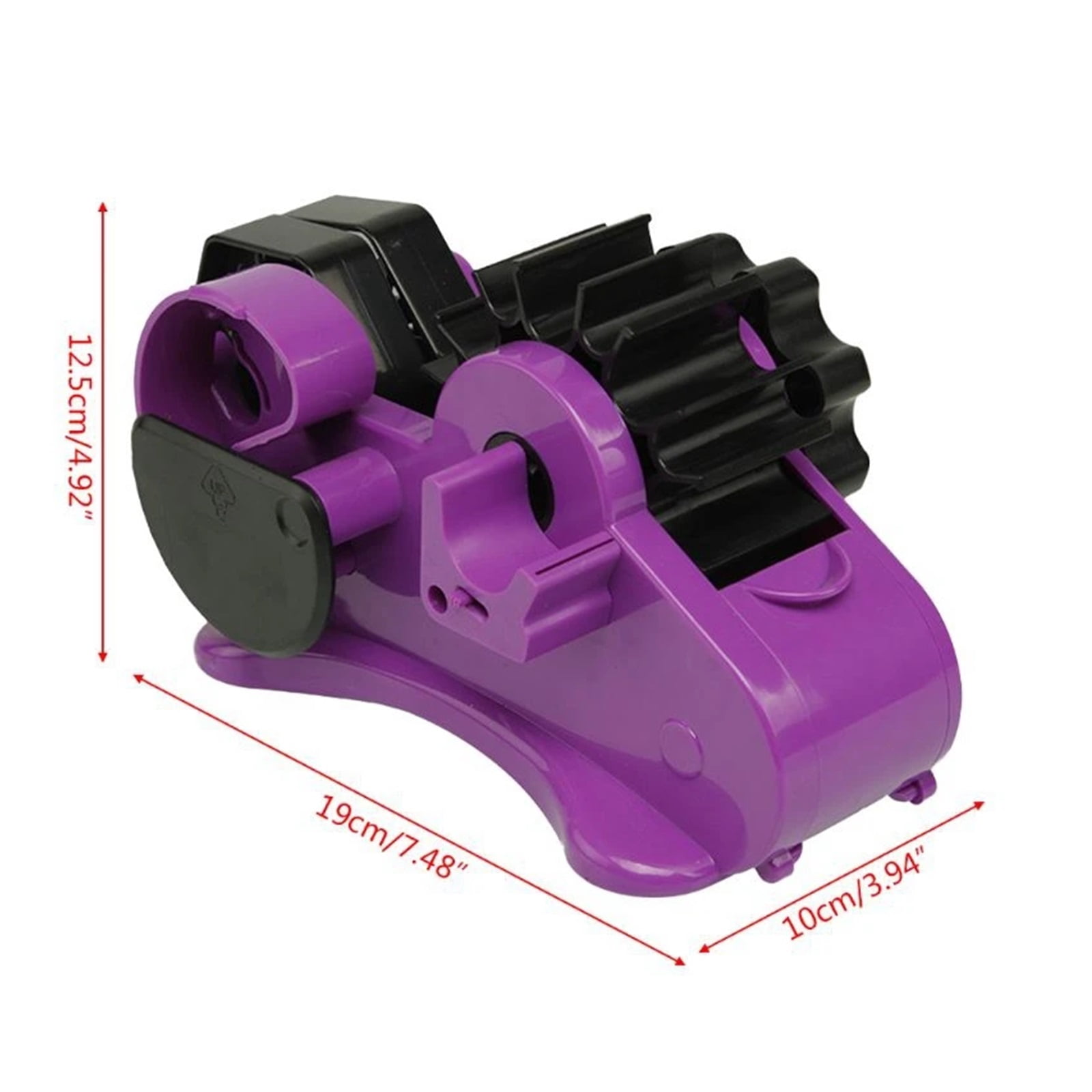 Semi-Automatic Tape Dispenser With 35Mm Fixed Length Tape Cutter Desktop Office Packaging Household Tools