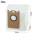 thumbnail image 2 of Replacement Dust Bags for MEDION X20 SW+ MD 11415, Large Capacity, 4 Pack, 2 of 6