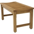 thumbnail image 4 of 36" Aqua Stratus Elite Teak Indoor & Outdoor Bench, 4 of 11