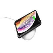 Adam Elements APAADQWH OMNIA Q Qi Fast Wireless Charger with LED Light Feature, Multi Color