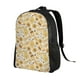 thumbnail image 2 of Balery Honey Honeycomb Mochila - Mochila Estilosa y Duradera para Laptop de 15 Pulgadas con Tela Oxford Impermeable, 2 of 8