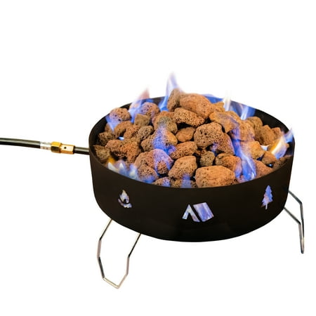Stansport Propane Fire Pit - with Lava Rocks - Walmart.com