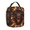 thumbnail image 2 of Lightning Dark Demon Lunch Bag Portable Thermal Lunch Box for Men and Women, 2 of 6