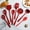 Red#2, variant on 6-Piece Nylon Kitchen Utensil Set for Non-Stick Cookware | Heat Resistant Spoons, Spatulas & Slotted Spoons | Red Cooking Tools for Pots & Pans