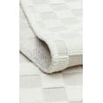 thumbnail image 6 of Francie Cream Geometric Cotton Area Rugs for Living Room Jacquard Textured Modern Rugs Soft Geometric Rug for Bedroom Washable Rug Non-Slip Bohemian Carpet Perfect for Dining Room Office Beige, 6 of 6