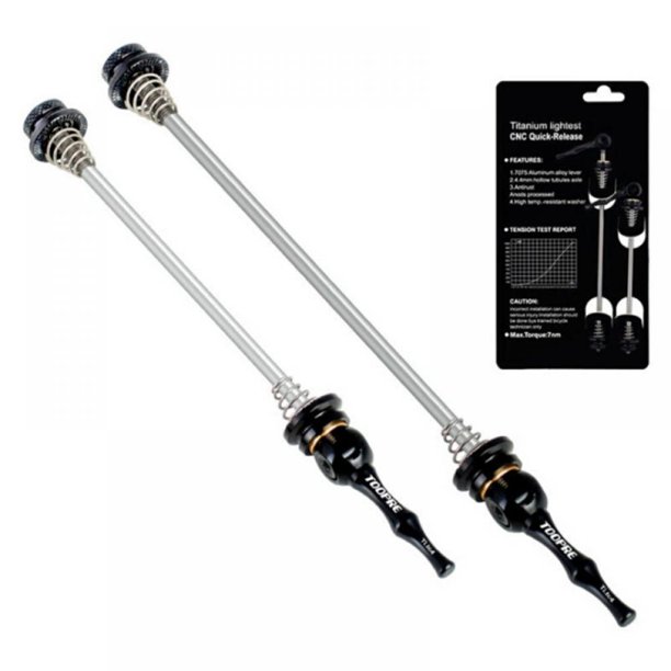 UltraLight Titanium Road Bike Quick Release Lever Road Bike Hub 100M130Mm Topwoner Quick