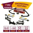thumbnail image 6 of Metrix Premium Chassis Parts - Front End Suspension Kit Fits 02-06 Cadillac Escalade, 02-06 Chevrolet Avalanche 1500, Ball Joints, Tie Rod Ends, Pitman Arm, Idler Arm, Sway Bar Links, Control Arms, 6 of 7