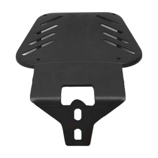 Soporte de maletero para bicicleta eléctrica, de acero al carbono, desmontable y extendido. Negro