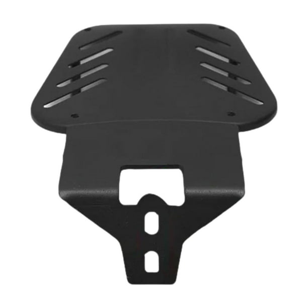 Bicicletas eléctricas Caja de cola Soporte de montaje Soporte de montaje Placa base fácil Instalación de almacenamiento extendido Rack de montaje Negro