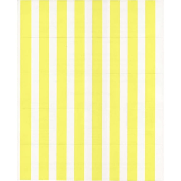 Centurion 9006008 Adhesive Backed Bin Tag Labels, Yellow