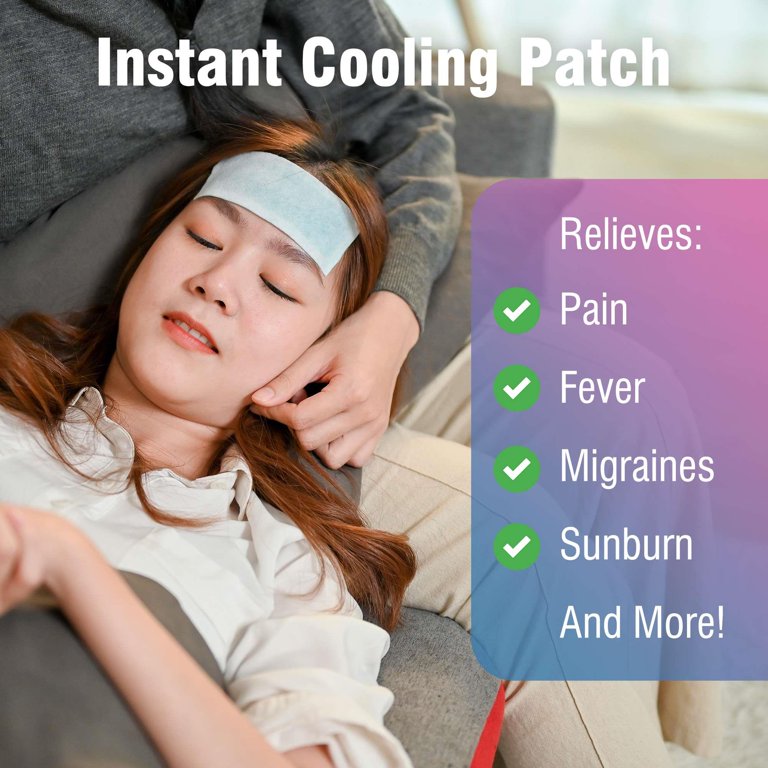 immediate cool fever reducer patch fever cooling pad fever patch for baby