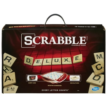 Scrabble Deluxe Edition Game (Best Scrabble Board Game)