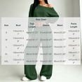 thumbnail image 3 of BRELIL Women's Two Piece Outfits Sets Long Sleeve Crop Top Wide Leg Elastic Waist Pants Casual Lounge Matching Tracksuit Fall Travel Vacation Loungewear, Purple M, 3 of 7