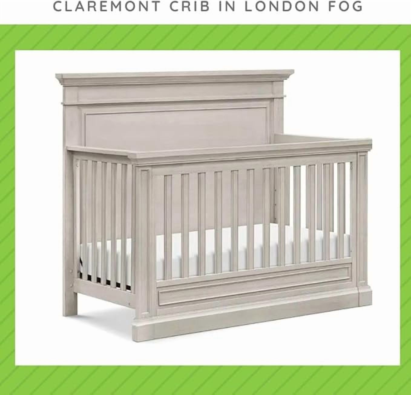 Full-Size Conversion Kit Bed Rails for Franklin & Ben Cribs (London Fog)