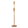 thumbnail image 4 of Creative Co-Op Hand-Forged Metal Candelabra, Antique Copper Finish, 4 of 9