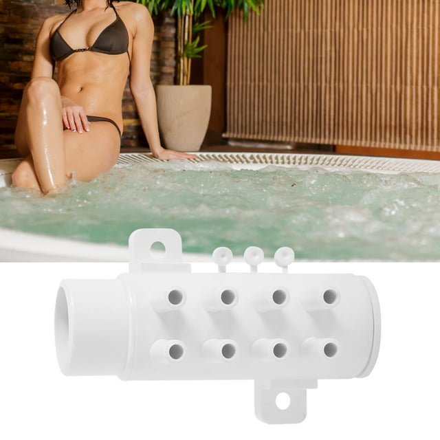 Colector de plomería para bañera de hidromasaje, Colector de plomería de PVC para bañera de aguas termales de spa Colector de plomería para spa Estándares líderes en la industria
