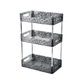 thumbnail image 1 of Estante de almacenamiento Perfecl para baño 3 capas Gris claro, 1 of 8