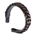 thumbnail image 4 of CHOK Bandeau Dur Tressé pour Cheveux pour Femmes - Pièce de Mode Perruques Fraîches Rétro Tresses Épingle à Cheveux Deux Brins, 4 of 6