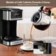 thumbnail image 3 of Sangkee Cafetera,cafetera De Goteo Programable Con Filtro Permanente, Cafetera Electrica De 12 Tazas Con 3 Modos,cafetera Compacta Con Jarra De Vidrio De 1.8l,4h Mantenimiendo El Calor,24h Timer, 3 of 7