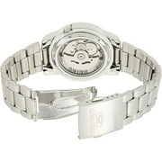 Seiko Mens 5 Automatic Black Dial Watch SNKK31