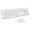 white, variant on Wireless And Mouse Combo  Cute Full Size 104-key Typewriter Retro Round Keycaps For Pc Laptop Windows Desktop Perfer Home Office Keyboards (black)