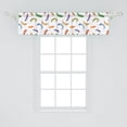 thumbnail image 2 of Ambesonne Feather Window Valance, Minimalist Romantic Plume, 54" X 12", Multicolor, 2 of 3