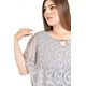 thumbnail image 4 of Blusa con diseño de encaje Roman Fashion /Tallas Extras, 241 (Gris) gris 38, 4 of 6