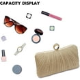thumbnail image 4 of Kwuty Evening Clutch Purses - Women's Evening Bag Party Purses Handbag for Cocktail/Prom/Party/Wedding/Formal, 4 of 4