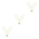 thumbnail image 1 of Sonducket Collar de plata de ley 925 simple y exquisito con mariposas dobles y mano de obra es oro fino Type1 NO1, 1 of 6