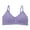 Purple, variant on Nfurl Seamless Bras for Women Wireless Spaghetti Strap Sport Bra with Padding Womens Bras no Wire Training Bra Gym Workout Yoga Bra Pink XXL