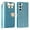Blue, variant on Samsung Galaxy S23 Plus / SM-S916 Diamond Bow Glitter Full Body Cover Protective Shockproof Card Slot Flap Folio Stand Leather Wallet Pouch Case Cover Pink