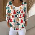 thumbnail image 2 of Kaondbfi Women's Cardigan, Printed Women's Casual Button Cardigan with V Neck and Thick Needle Hole Stripe Winter Clothing for Women, 2 of 4