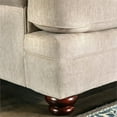 thumbnail image 2 of Furniture of America Impacta Transitional Chenille 3-Piece Sofa Set in Cream, 2 of 10