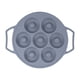thumbnail image 2 of Molde para pasteles de 7 cavidades con asas | Bandeja antiadherente para donas con doble asa | Moldes de silicona de alta temperatura de grado alimenticio para hornear y limpiar fácilmente, 2 of 7