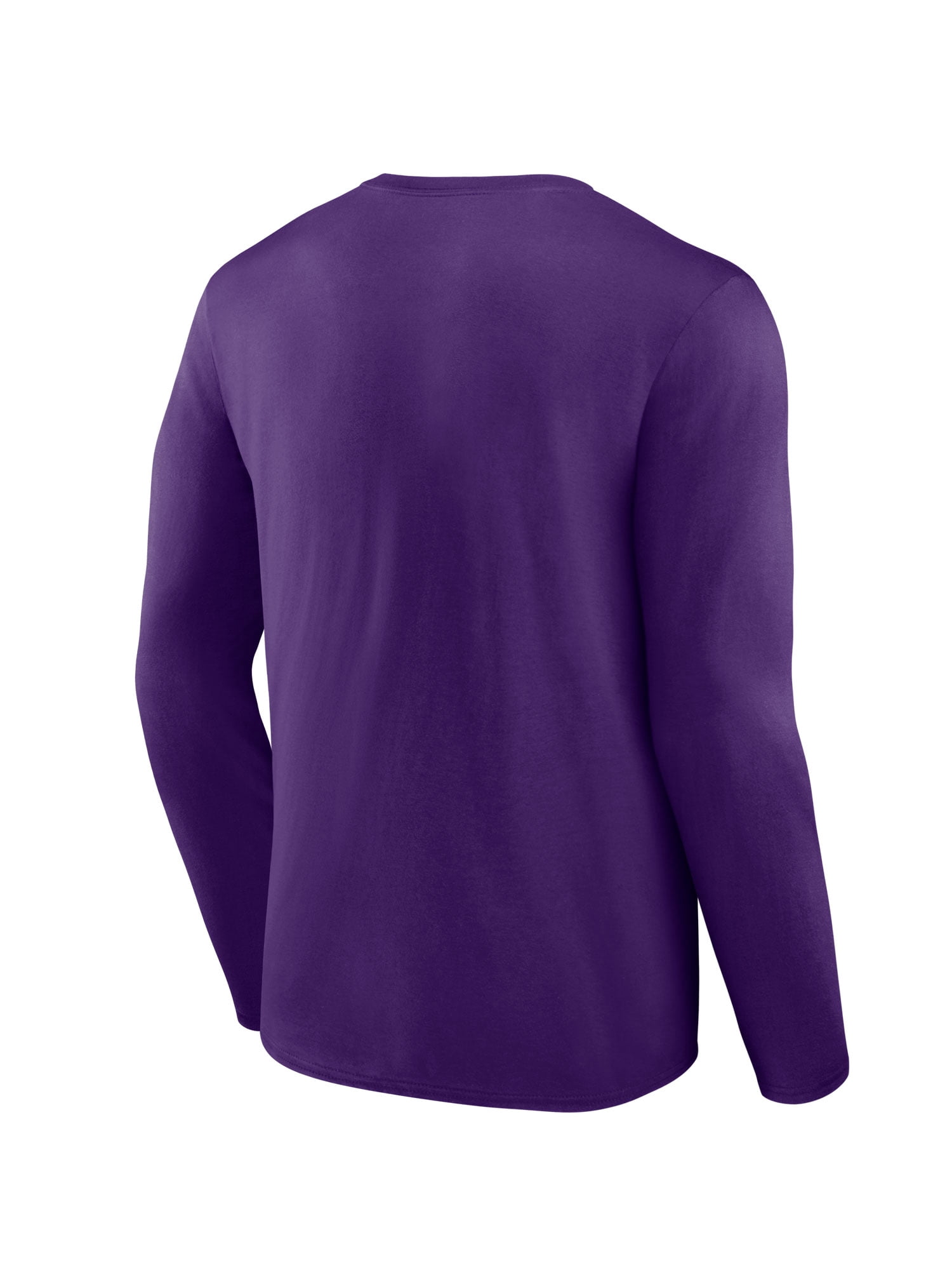 NCAA Washington Huskies Men's Cotton Purple Long Sleeve T-Shirt