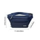 thumbnail image 3 of Bolsa de pecho para hombres de gran capacidad | Mochila mensajera impermeable de varios compartimentos | Bandolera ligera de nylon | Correa ajustable | Viaje Fitness Casual Deportes | Gris Negro, 3 of 6