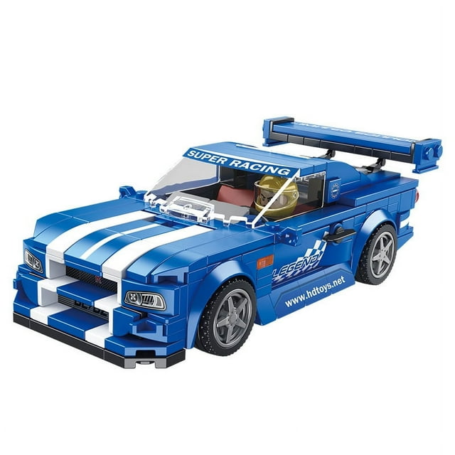 Kit de Blocs de Construction ben-Racing, Jouet RoBO830t, Modèle de Voiture de Sport pour Adolescents