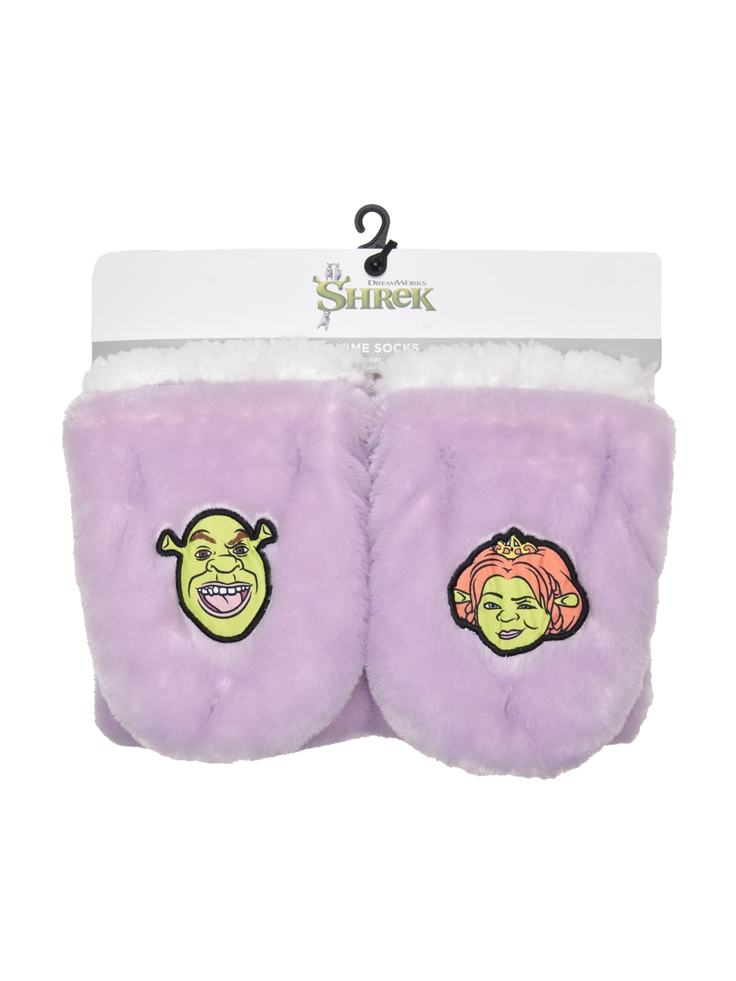 Universal Shrek Womens 1-Pack Slipper Sock, Shoe Size 4-10