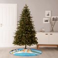 thumbnail image 6 of Defioc Bluey for Christmas Tree Skirt Snowman Xmas Tree Skirt Farmhouse Christmas Decorations Tree Mat for Holiday Party Decor-36", 6 of 6
