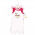thumbnail image 2 of Hudson Baby Infant Girl Cotton Rompers, Banana Split, 0-3 Months, 2 of 5