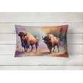 thumbnail image 4 of Buffalo Throw Pillow 12 in x 16 in, 4 of 4
