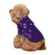 thumbnail image 5 of Fotbe Crystal Purple Snowflake Sudadera con Estampado para Perros Pequeños – Suéter con Capucha para Mascotas, Tela Suave de Forro Polar con Bolsillo-Large, 5 of 7