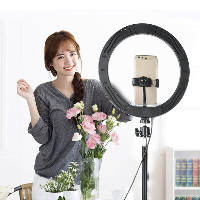 Peahefy Camera Ring Light, Ring Light Set, Compact Durable Environmental Protection Filling Light Indoors For Outdoor Photo Light