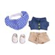 thumbnail image 3 of Ropa de muñeca perfecl Disfraz DIY 15-17 Cm con Zapatos Chaqueta Pantalones, 3 of 8