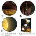 thumbnail image 3 of Designart Emerald Queen African Woman Under Moon I Canvas Wall Art, 3 of 5