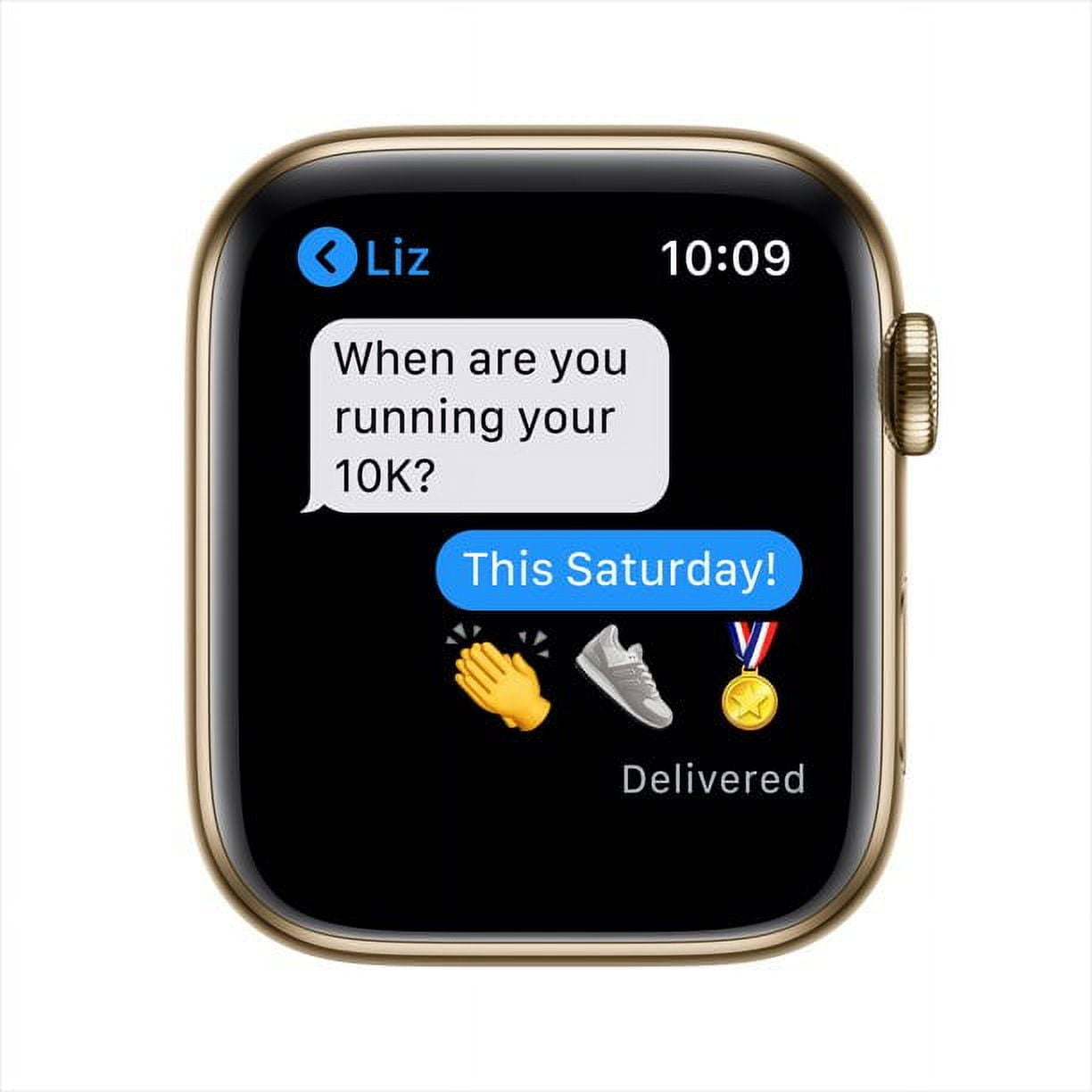 Apple Watch Series 6 GPS + Cellular, 44mm Gold Stainless Apple Watch Series 6 GPS + Cellular, 44mm Gold Stainless