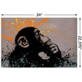 thumbnail image 3 of Thinker Monkey - The Graffiti Collection Wall Poster, 22.375" x 34", 3 of 5