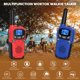 thumbnail image 3 of Walkie Talkies WokTok Elec 930 Radio 2 Vias Largo Alcance 22 Canales NOAA Pack x4, 3 of 5