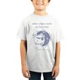 thumbnail image 1 of Mode Éclipse Solaire: T-Shirt Blanc Activé pour Enfants, 1 of 3